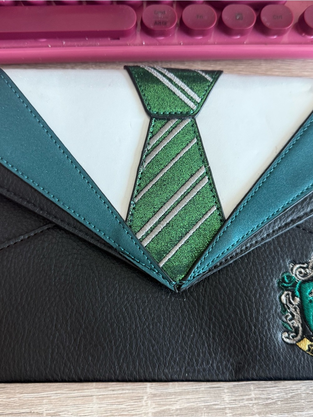 Danielle Nicole x Harry Potter Slytherin Uniform Clutch